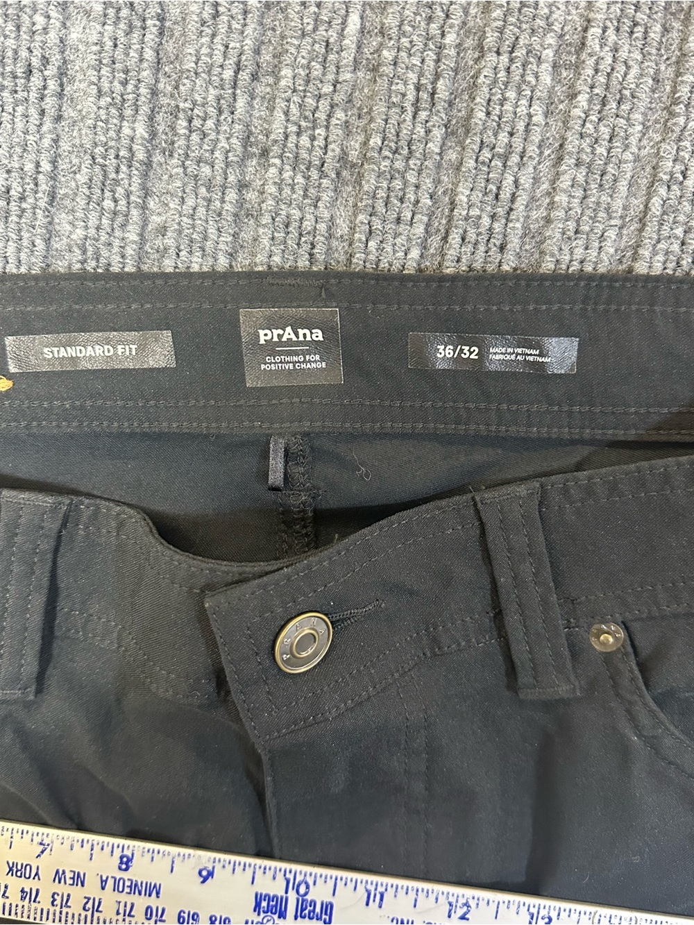Prana Standard Fit Pants 36x32 - Picture 4 of 6